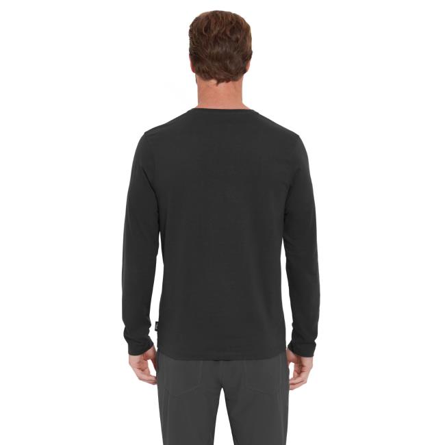 rab  BASECAMP LOGO BADGE LS TEE Beluga