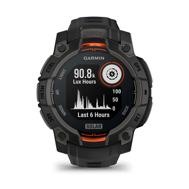 Hodinky garmin INSTINCT 3 45mm Solar Black