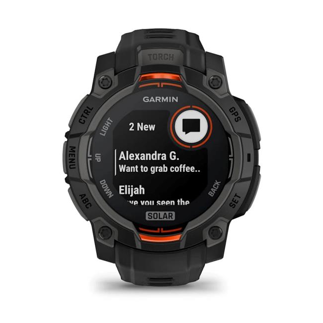 Hodinky garmin INSTINCT 3 45mm Solar Black