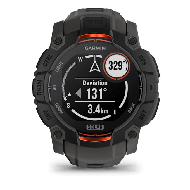 Orologio garmin INSTINCT 3 Solar Black Charcoal 50mm