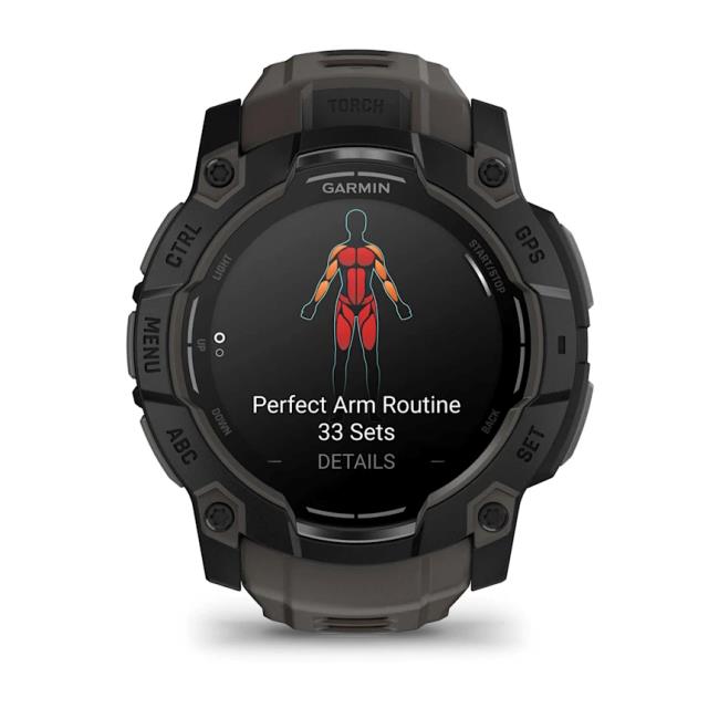 Orologio garmin INSTINCT 3 50mm AMOLED Black Charc