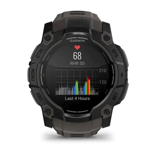 Orologio garmin INSTINCT 3 50mm AMOLED Black Charc