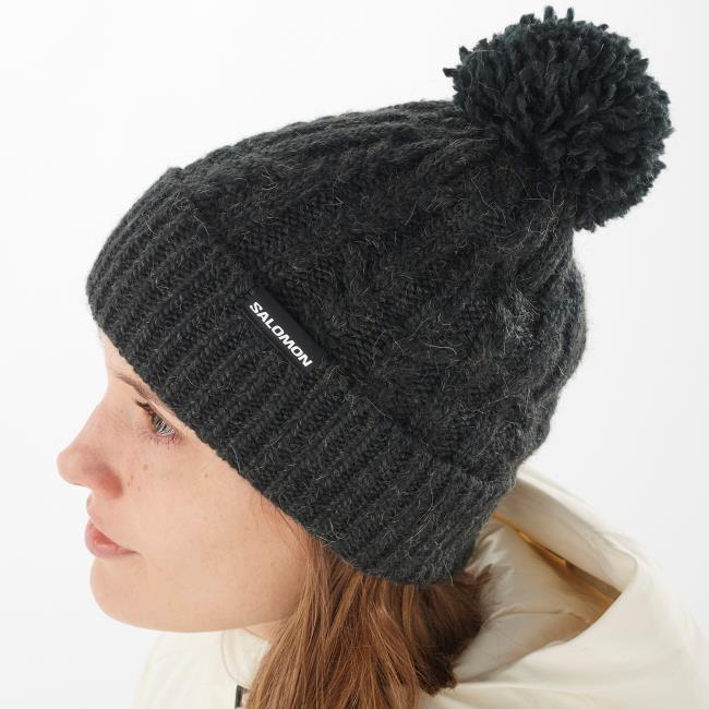 Salomon Ivy Beanie Deep Black