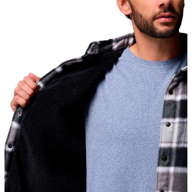 Columbia Windward Ii Shirt Jkt Black Trapper Wind