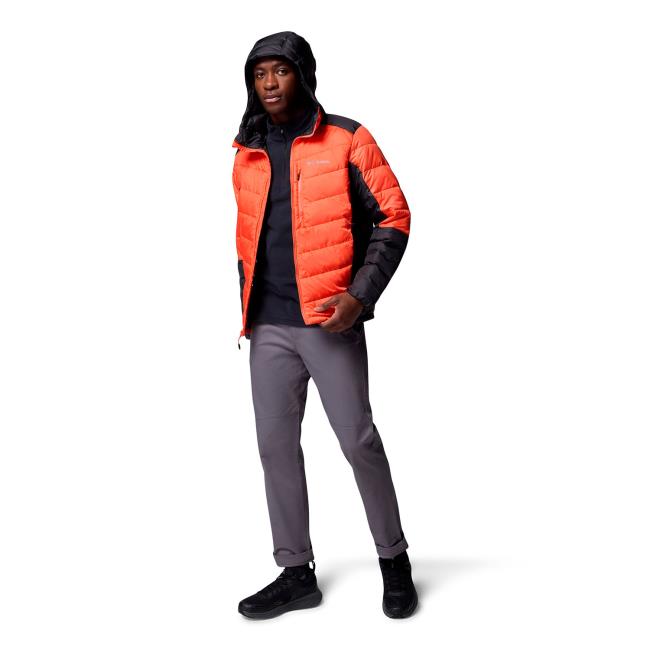 Columbia Labyrinth Loop Ii Hooded Jkt Zing, Shark