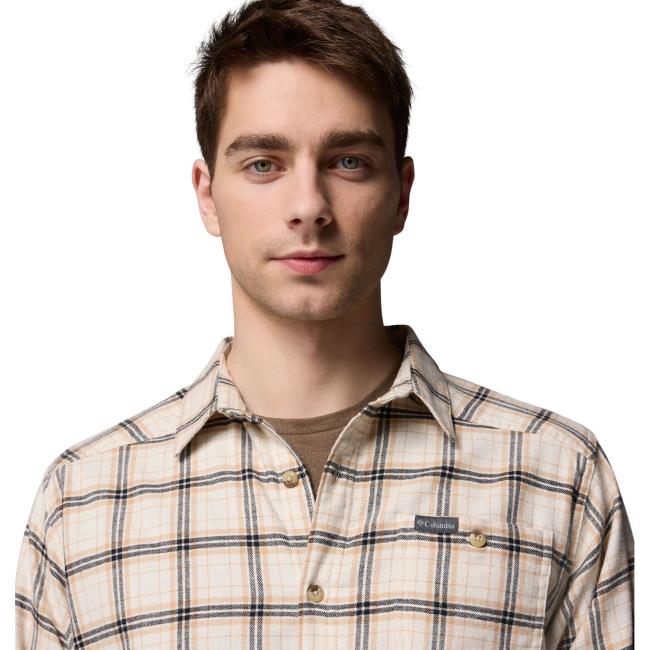 Columbia Cornell Woods Flannel Ls Shirt Chalk Qua
