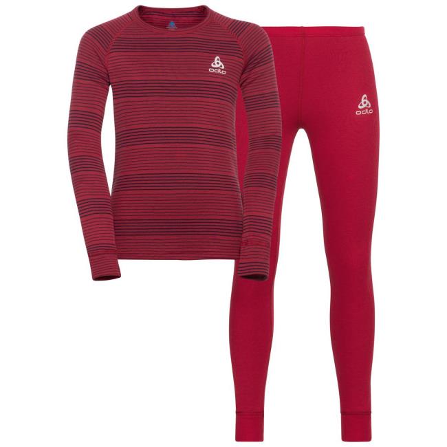  odlo SETLONG ACTIVE WARM ECO Deep Claret - Da