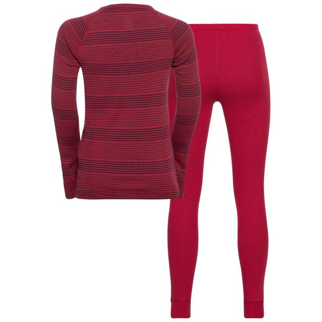  odlo SETLONG ACTIVE WARM ECO Deep Claret - Da