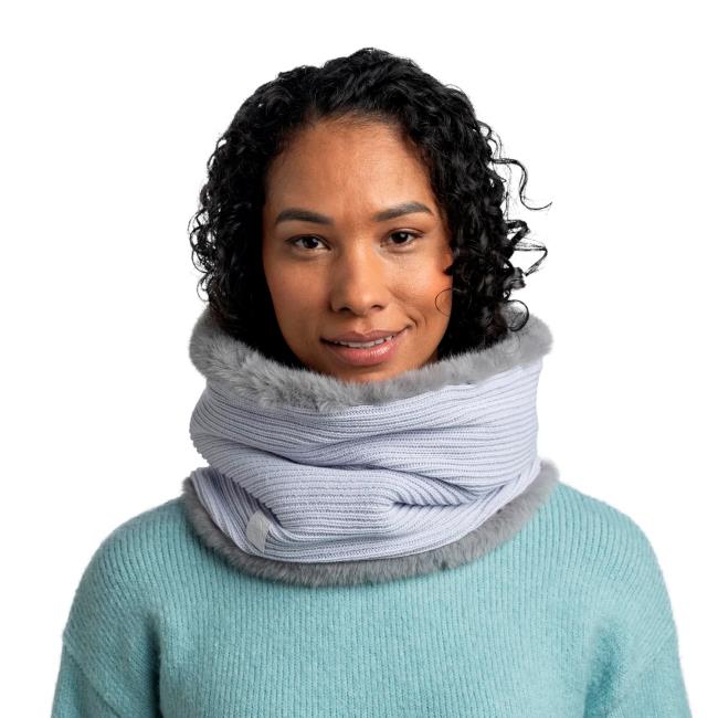 Buff Knitted Neckwarmer Comfort Kesha Crystal
