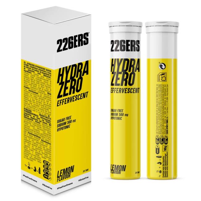  226ers Hydrazero Effervescent 20 Tabs Lemon