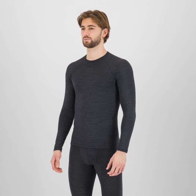 Karpos Dinamico Merino 180 Jersey Ls Black