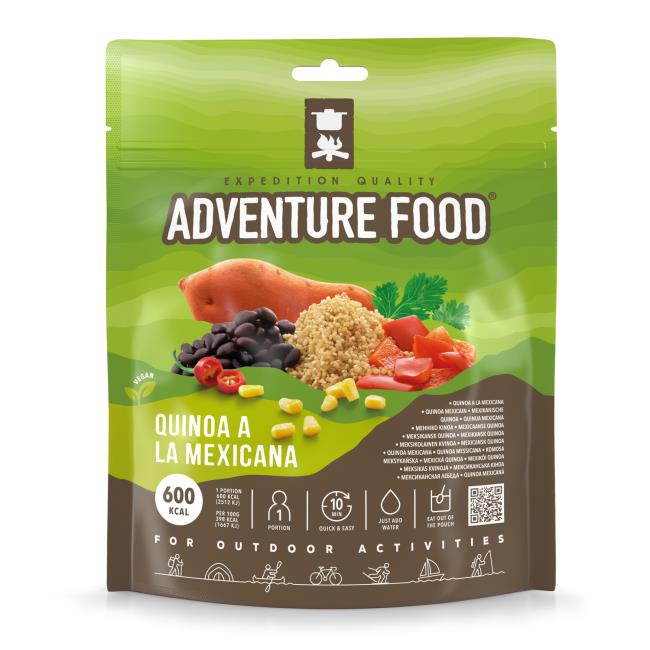  adventure food Quinoa a la Mexicana