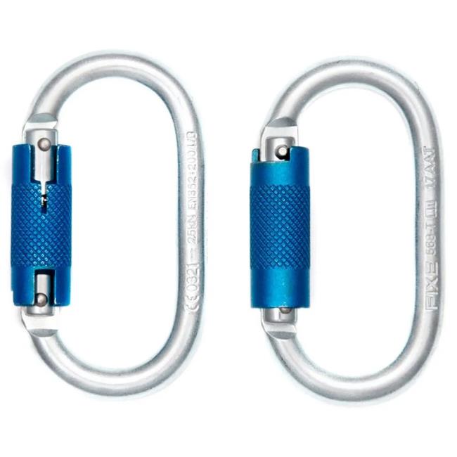 Mosquetón Fixe Simétrico Acero Cierre Automático (20 Uds)