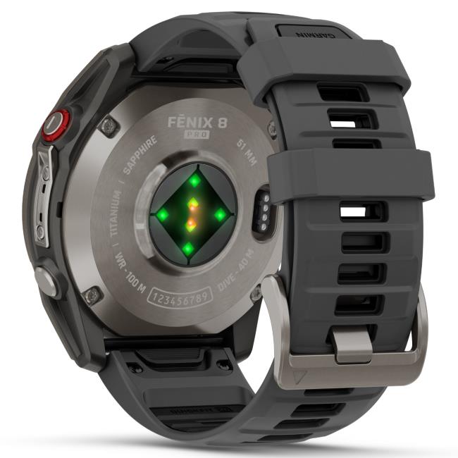 Garmin Fenix 8 Pro Lte 51mm Saph Ti Graphite