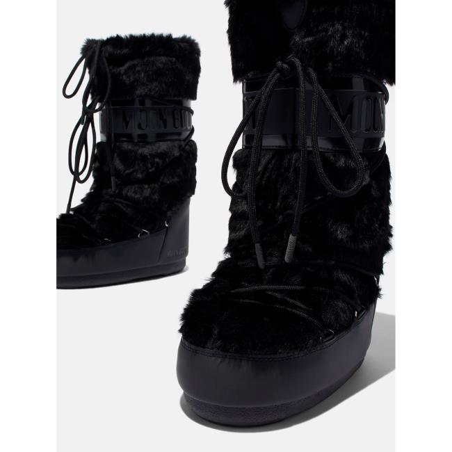 Moon Boot Icon Faux Fur