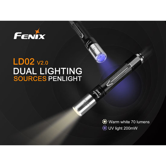 Linterna fenix LD02 V2.0 70 lm