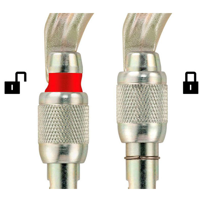 Mosquetón Petzl Vulcan Screw-lock