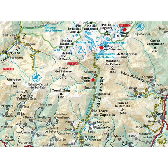  ed. alpina Carpeta Vall Fosca-Motnsent de Pallars 1:25000
