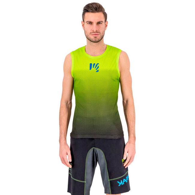 Karpos Verve Mesh Sleeveless Green Fluo