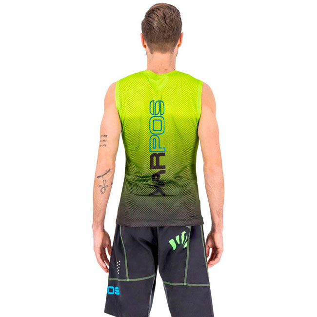 Karpos Verve Mesh Sleeveless Green Fluo