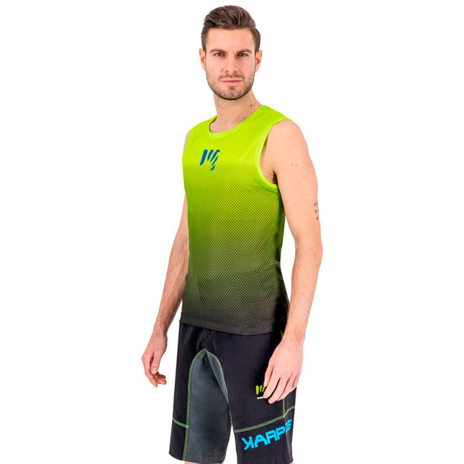 Karpos Verve Mesh Sleeveless Green Fluo