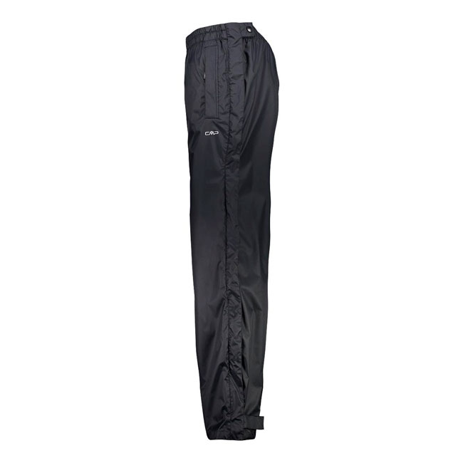 Nohavice Cmp Man Pant With Full Lenght Side Zips Blac