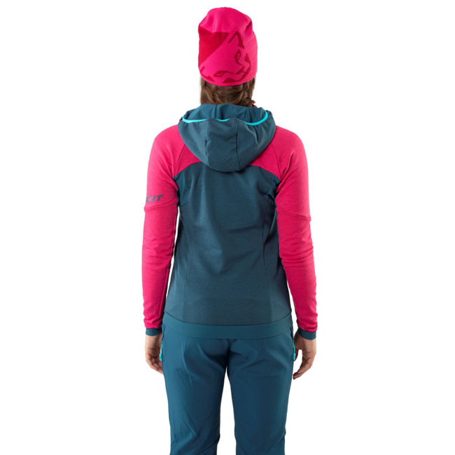 Dámska Bunda Dynafit Tour Wool Thermal Hooded Jacket Petrol