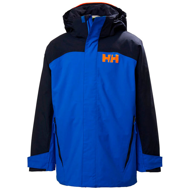  helly hansen JR LEVEL JACKET Sonic Blue