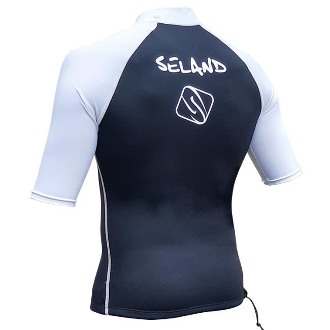  seland Chaqueta Neopreno Elastano Bali Negro/Bl