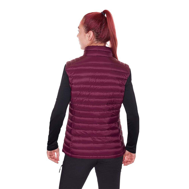 Trangoworld Chaleco Saloria Dc Burdeos