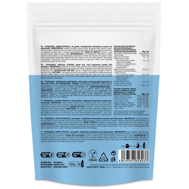 Izotoninis gėrimas 226ers Hydrazero Drink 225g