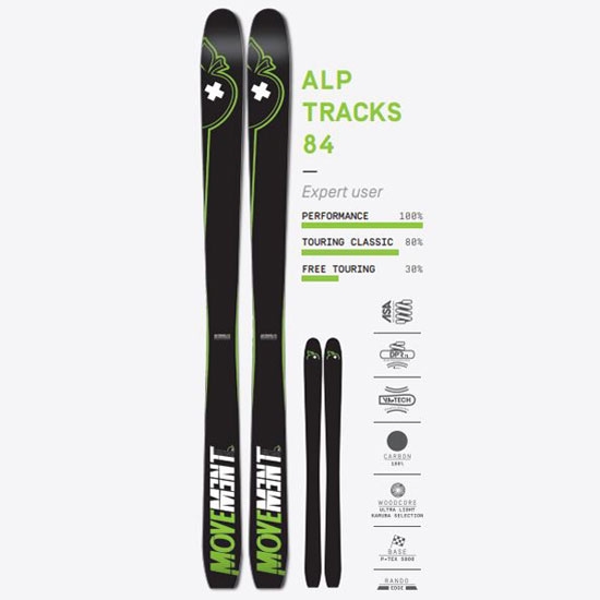 Esquís movement Alp Tracks 84 LTD