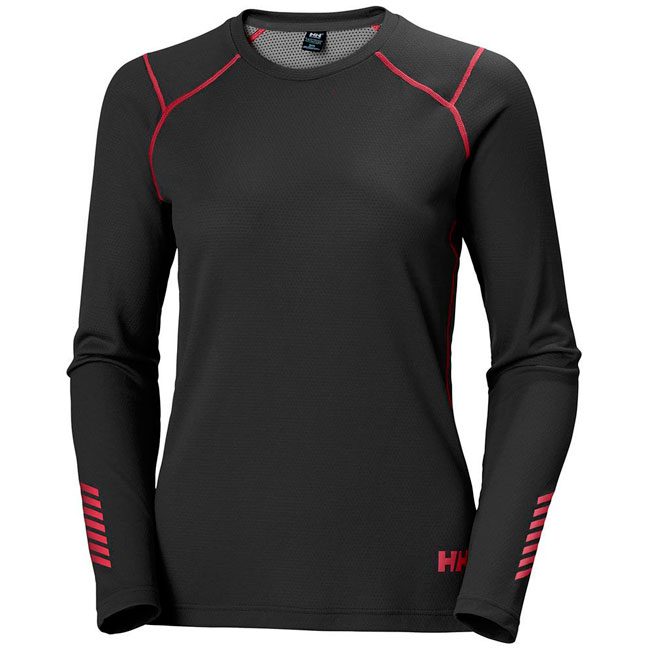  helly hansen W LIFA ACTIVE CREW Ebony