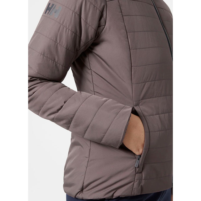 Helly Hansen W Crew Insulator Jacket 2.0 Sparrow Grey