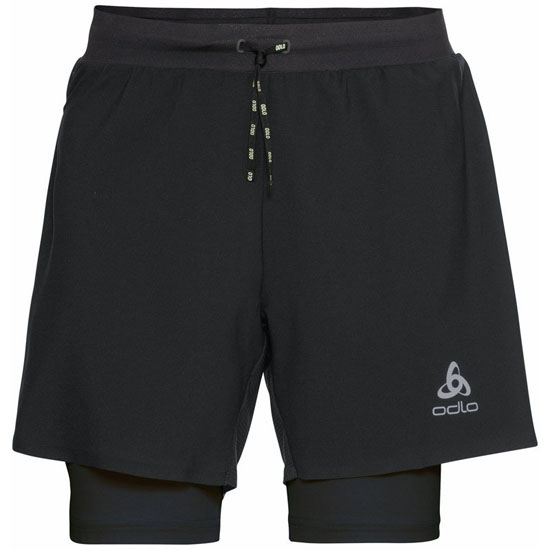  odlo Axalp Trail 6 Inch 2-In-1 Shorts