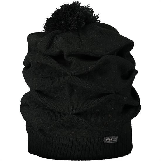  campagnolo Woman Knitted Hat Nero