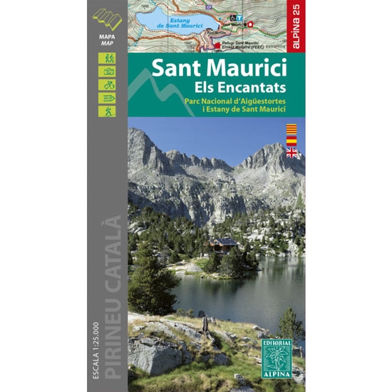  ed. alpina Mapa Sant Maurici Els Encantats