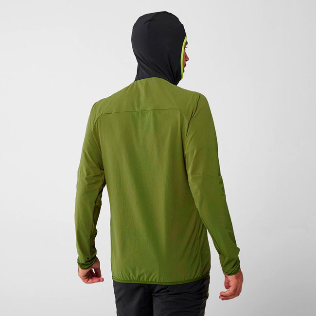  millet FUSION XCS HOODIE M Fern/Noir
