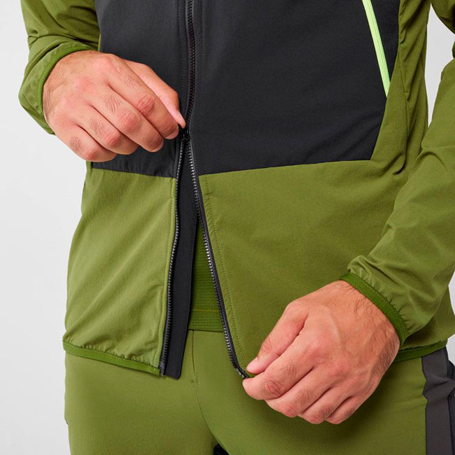  millet FUSION XCS HOODIE M Fern/Noir