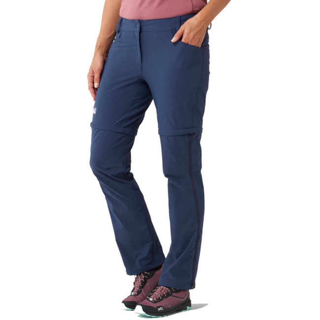 Pantalon Trekker STR Zip Off Homme Millet - Pantalon Convertible En Short Randonnée
