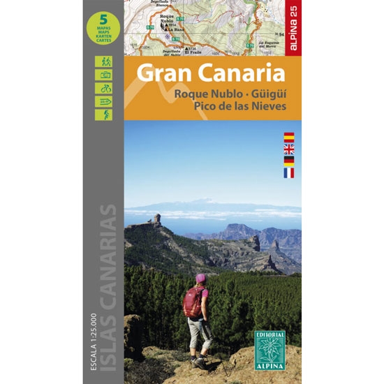 ed. alpina Carpeta Gran Canaria 1:25000
