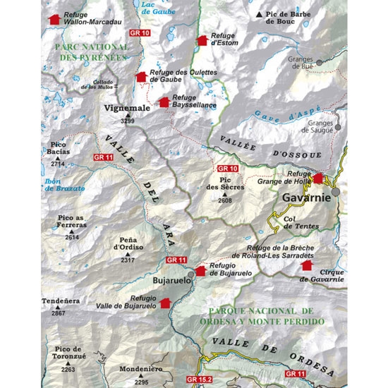 ed. alpina  Carpeta Vignemale 1:25000