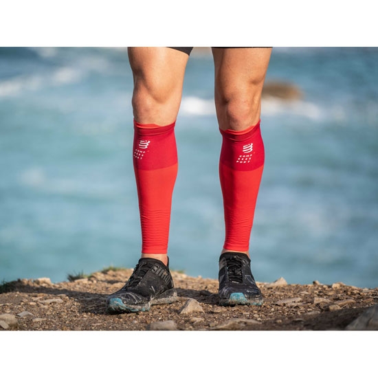 Calcetines compressport R2v2 Red