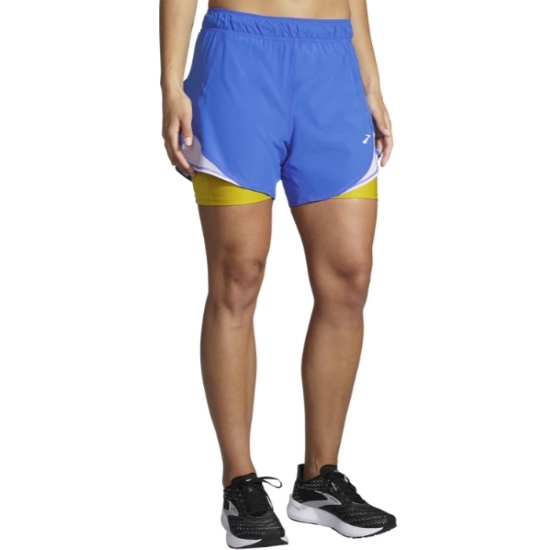  brooks Chaser 5&quot; 2-in-1 Short W
