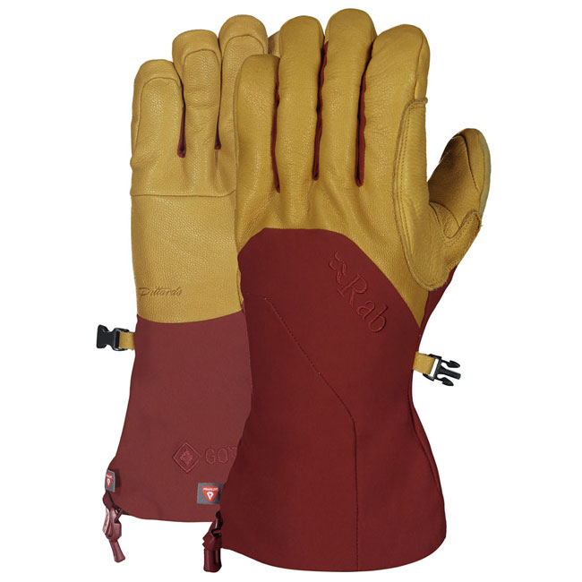  rab KHROMA FREERIDE GTX GLOVES Oxblood Red