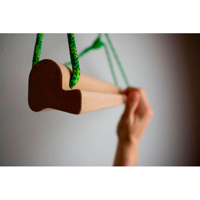  egurreholds Erlea Hangboard