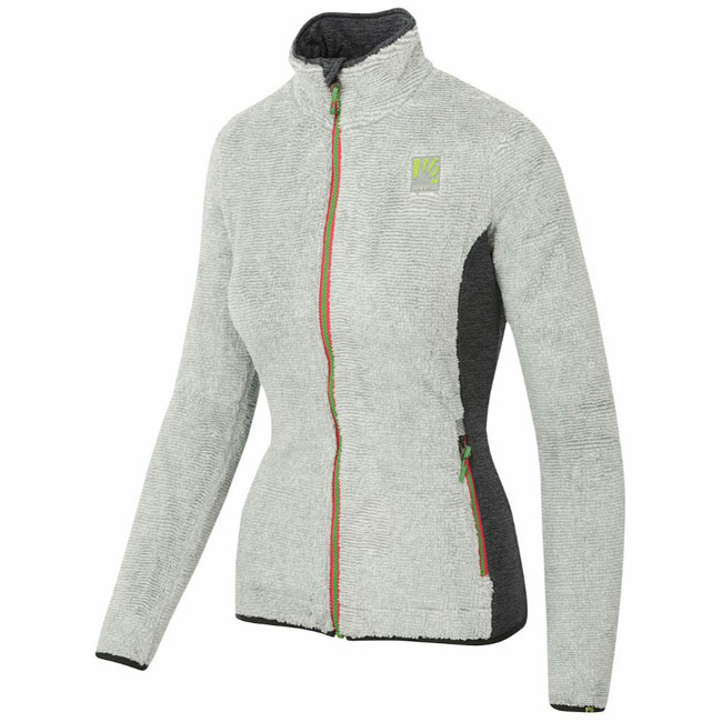  karpos VERTICE W  FLEECE White/Dark Grey