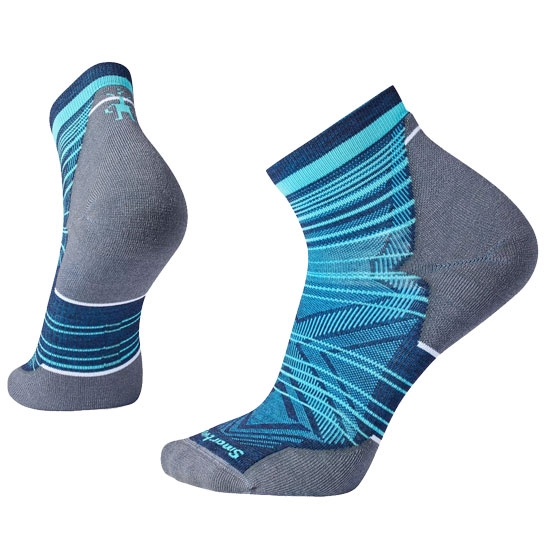  smartwool Run Targeted Cushion Pattern Ankle Socks