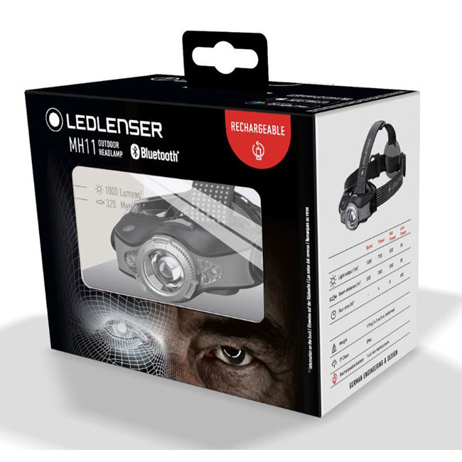 Naglavna svetilka led lenser MH11