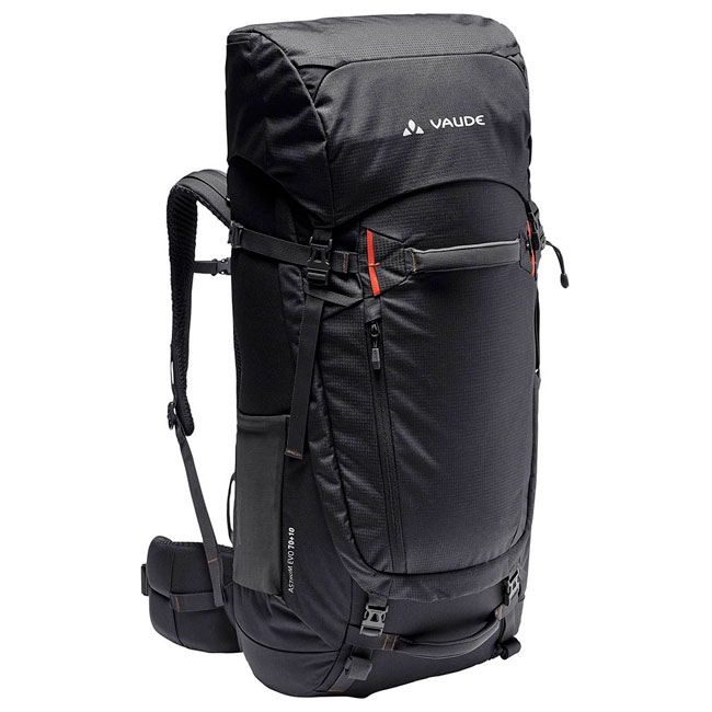 Vaude Astrum Evo 70+10 Black Barrabes
